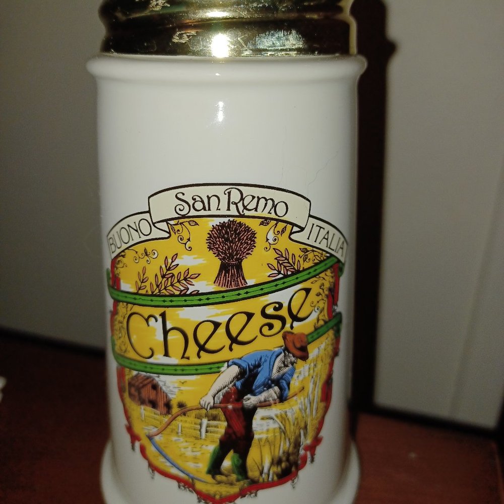 Vintage Himark Italian Ceramic Cheese Shaker
